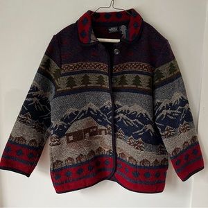 Vintage Sonoma Mountain Cabin Wool blend Coat